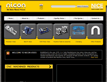 Tablet Screenshot of niconvises.com